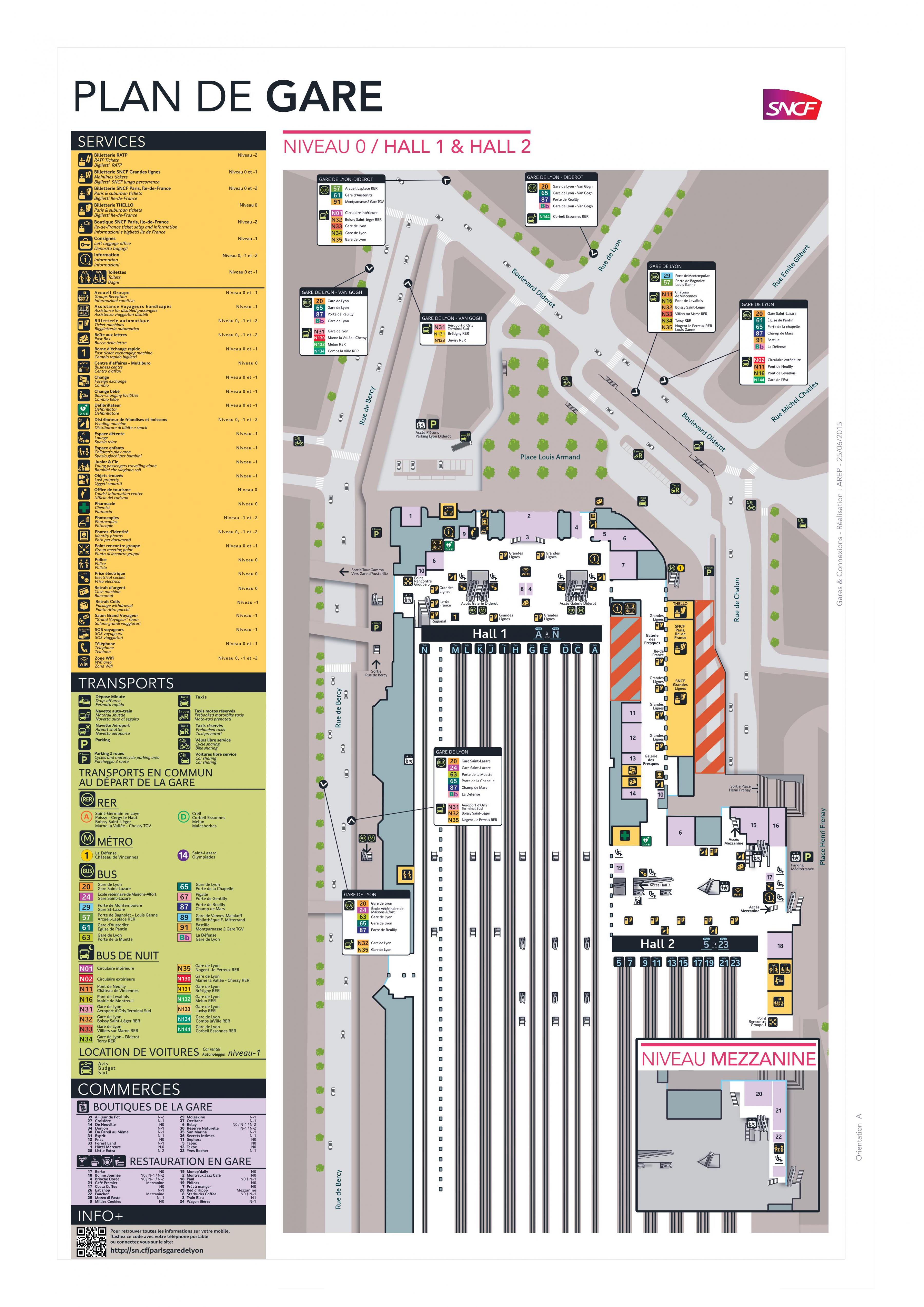 Gare De Lyon Paris Metro Map - United States Map