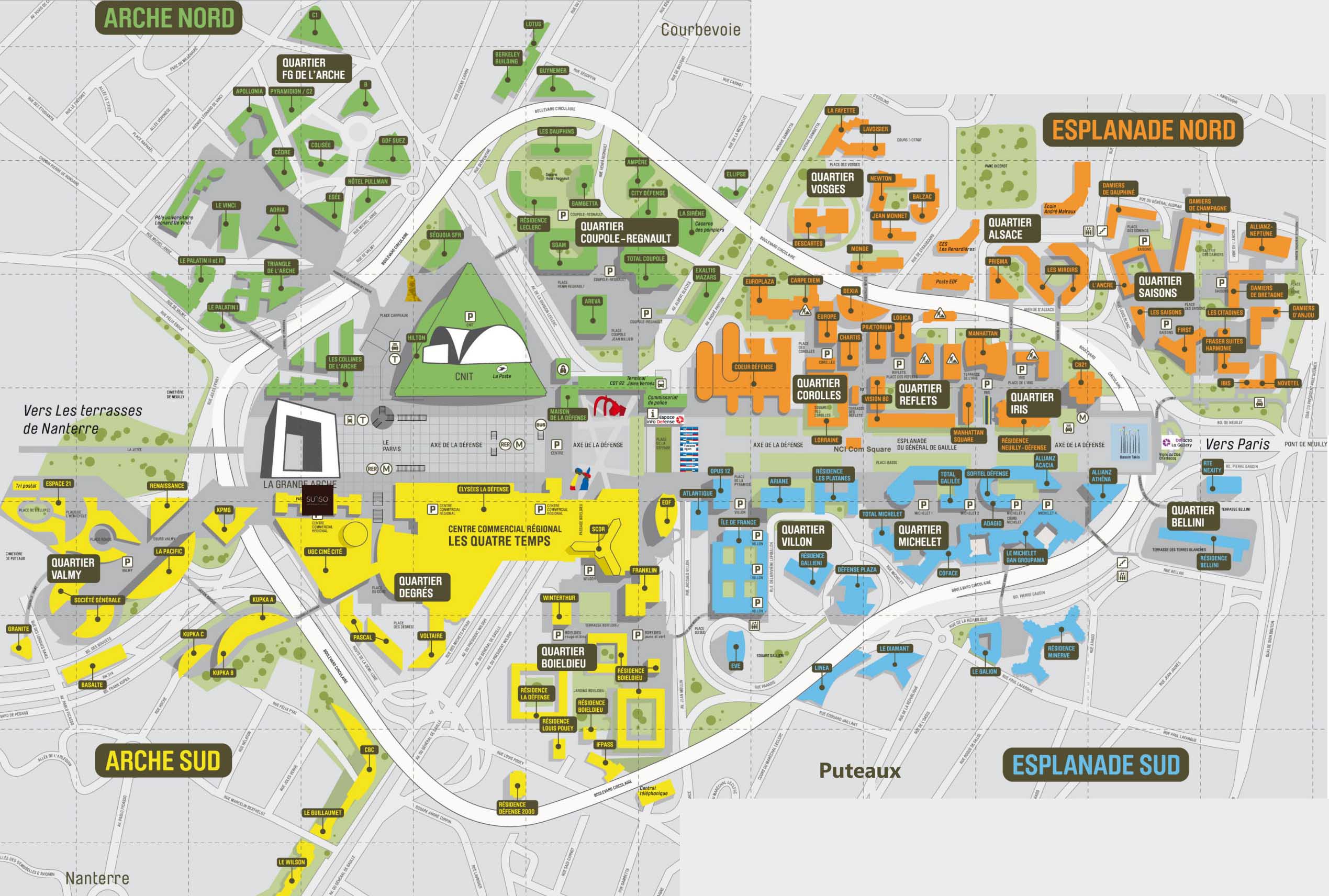 la défense plan