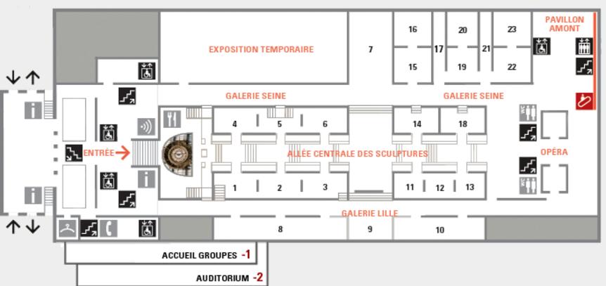 Plan Musée d'Orsay